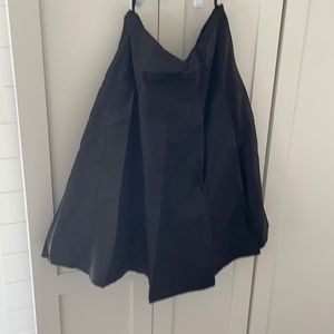 Mid length pleated banana republic skirt